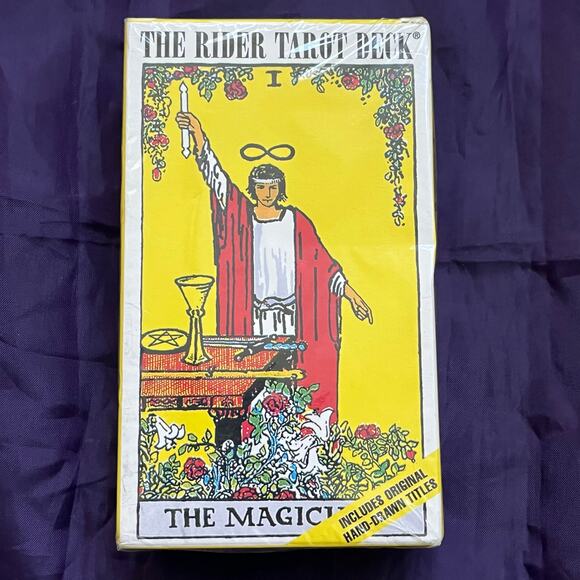 NEW The Rider Tarot Deck Authentic Rider-Waite with Instruction Booklet SEALED - Picture 1 of 5